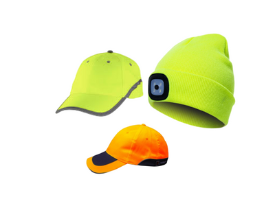 Hi-vis keponi, cepures
