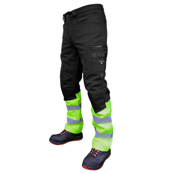 MERCURY HIVIS. Softshell bikses ar atstarotājiem un siltinātu flīsa iekšpusi
