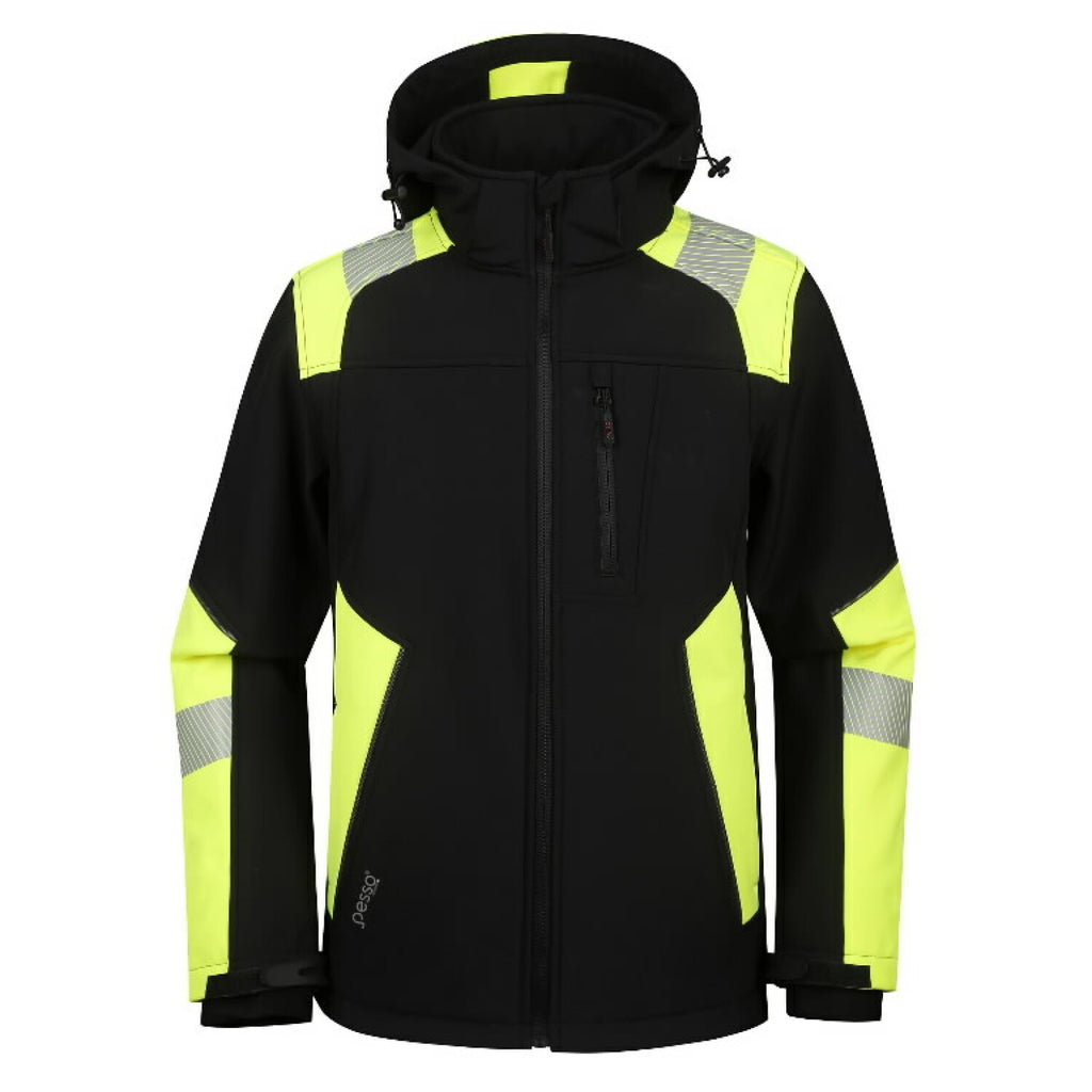 Augstas redzamības softshell jaka ASTRA