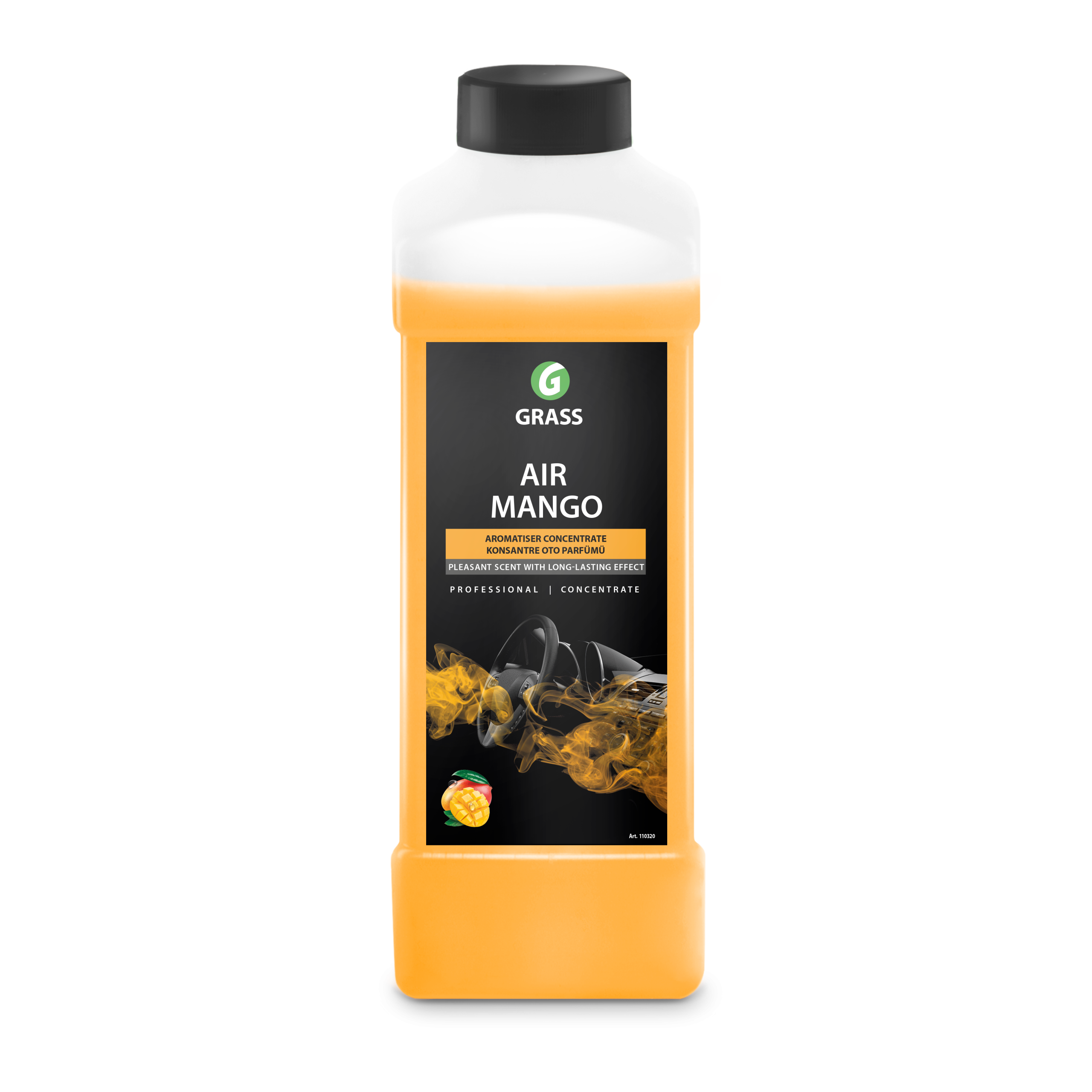 Gaisa atsvaidzinātājs, aromatizētājs AIR Mango 1L Koncentrāts GRASS