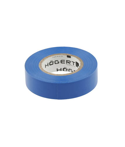 Izolācijas lente 19mm x 20m zila PVC HT1P283 HOGERT