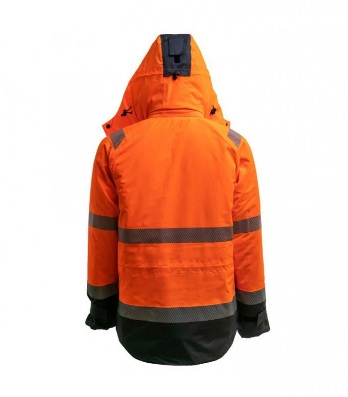 Hi-vis ziemas darba jaka Baltic Canvas New Montreal FB-8966