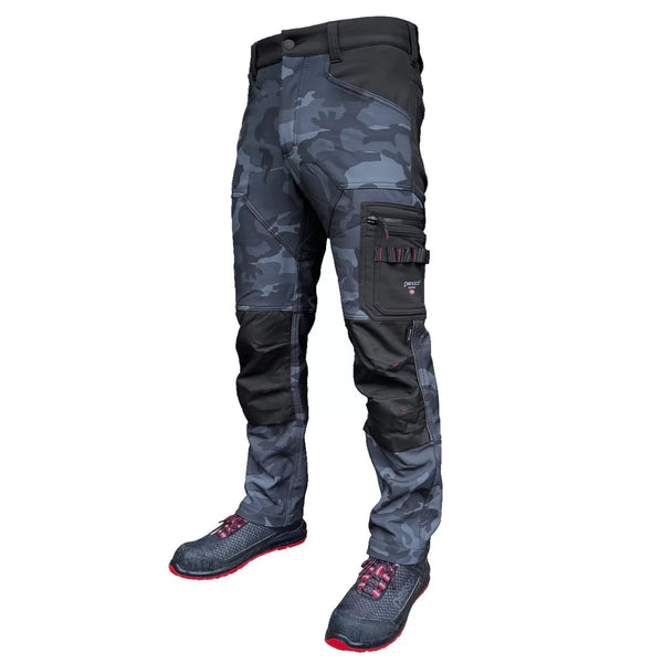 Softshell bikses, Pesso, MERCURY_K-C52, kamuflāžas