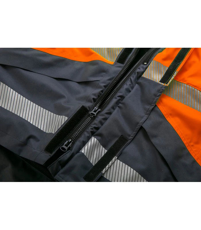 Hi-vis ziemas darba jaka Baltic Canvas New Montreal FB-8966