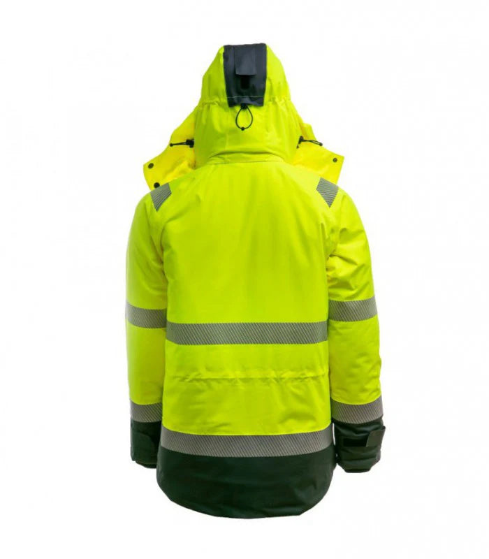 Hi-vis ziemas darba jaka Baltic Canvas New Montreal FB-8966