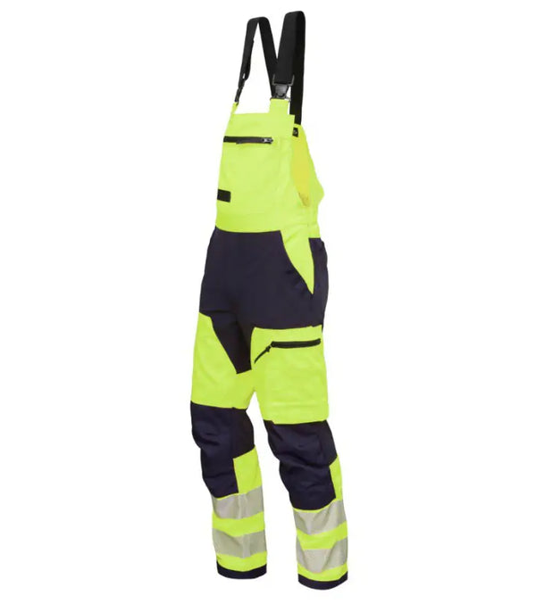 Augstas redzamības MASHUP Hi-Vis darba puskombinezons
