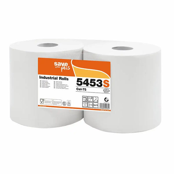 Industriālās salvetes, rullis, Celtex 5453S, 2 slāņi, 280 m