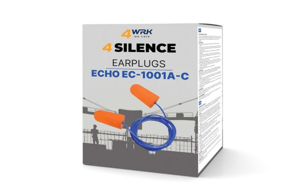Ausu aizbāžņi ECHO EC-1001A-C (100 gab./kastē)