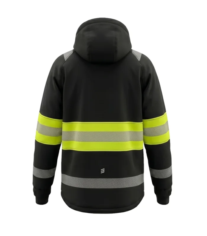 Ziemas softshell jaka VALENCIA-C1 Hi-Vis 1. klase