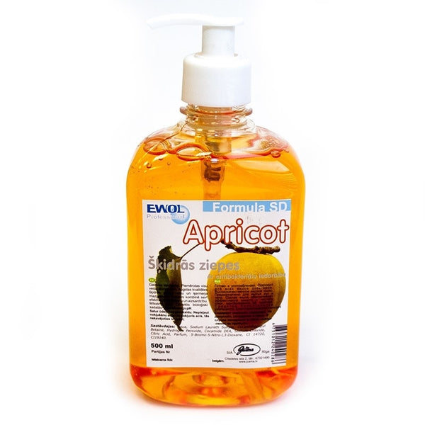 EWOL Šķidrās ziepes ar aprikožu aromātu