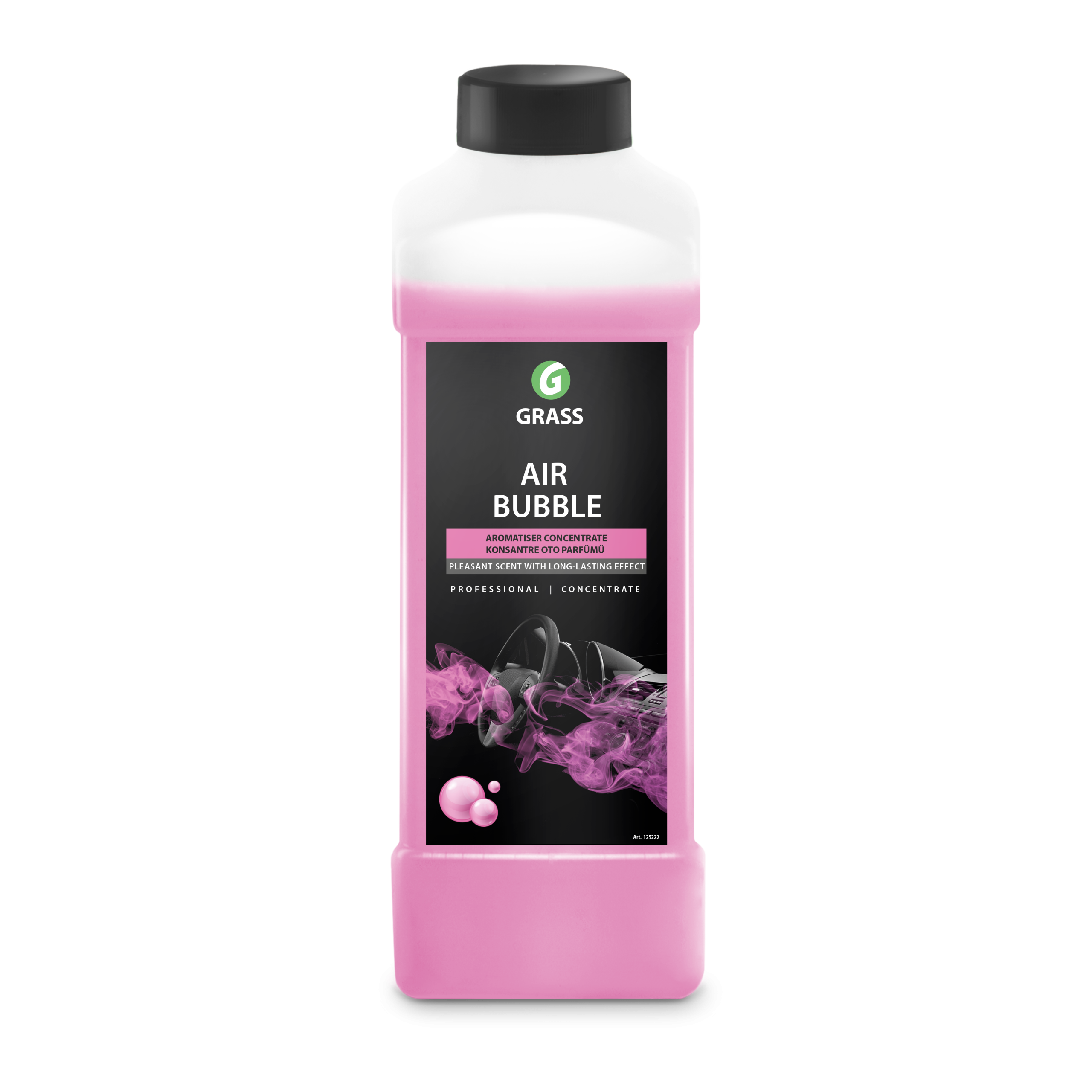 Gaisa atsvaidzinātājs, aromatizētājs AIR Bubble koncentrāts 1L GRASS