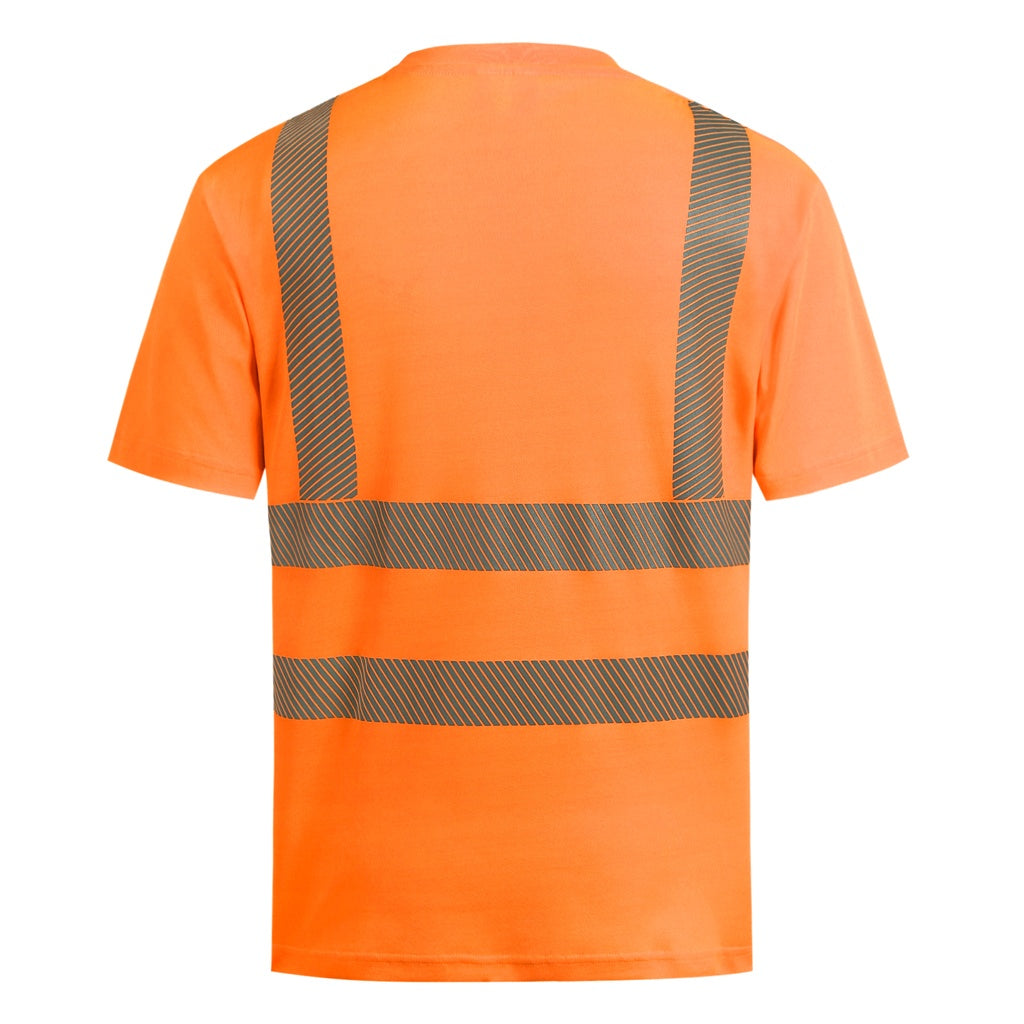 T-krekls Pesso HVMCOT HI-VIS, oranžs