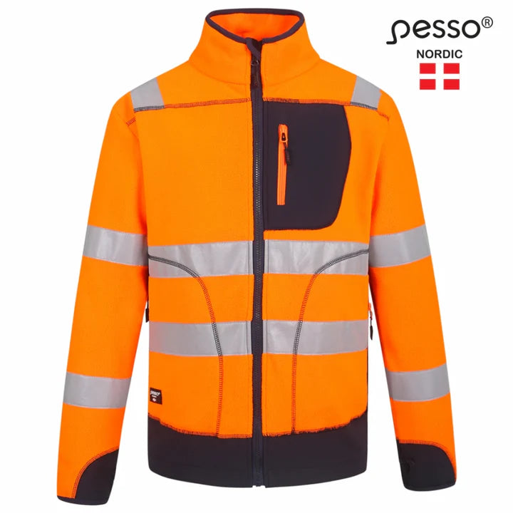 Flīsa jaka HI-VIS Fleece Pesso FL02