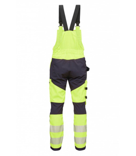 Augstas redzamības MASHUP Hi-Vis darba puskombinezons