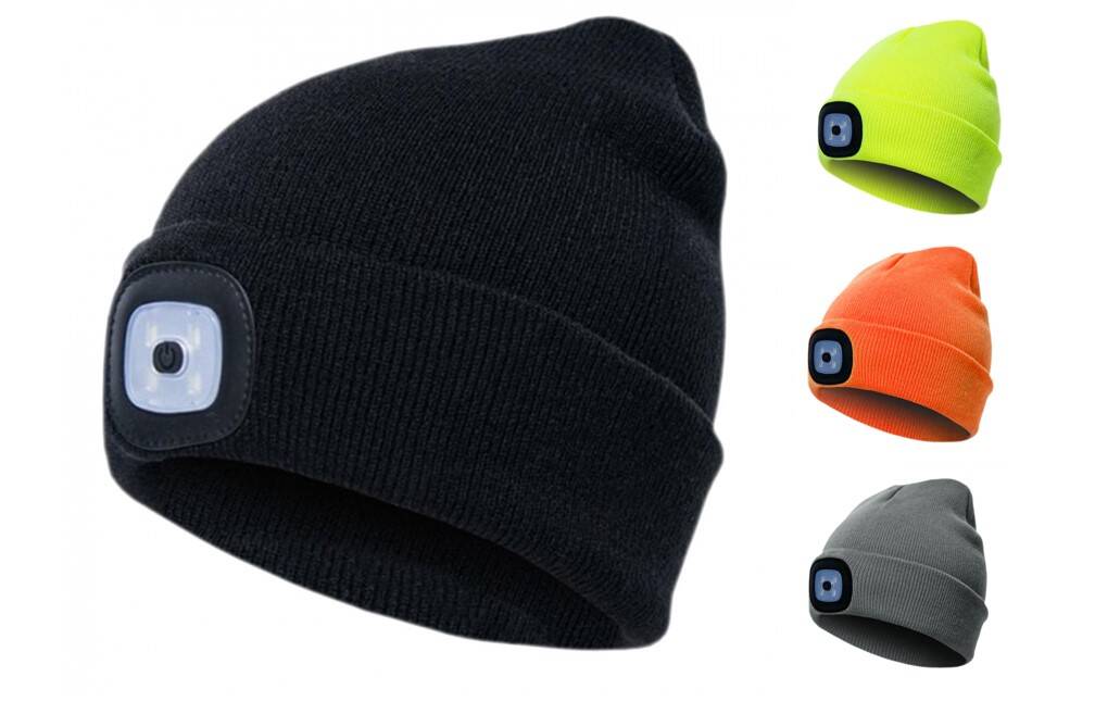 Pesso Akrila cepure ar LED gaismu Beanie