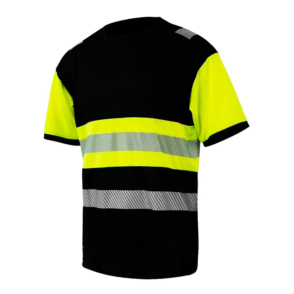 T-krekls Pesso HVM HI-VIS, melns-dzeltens