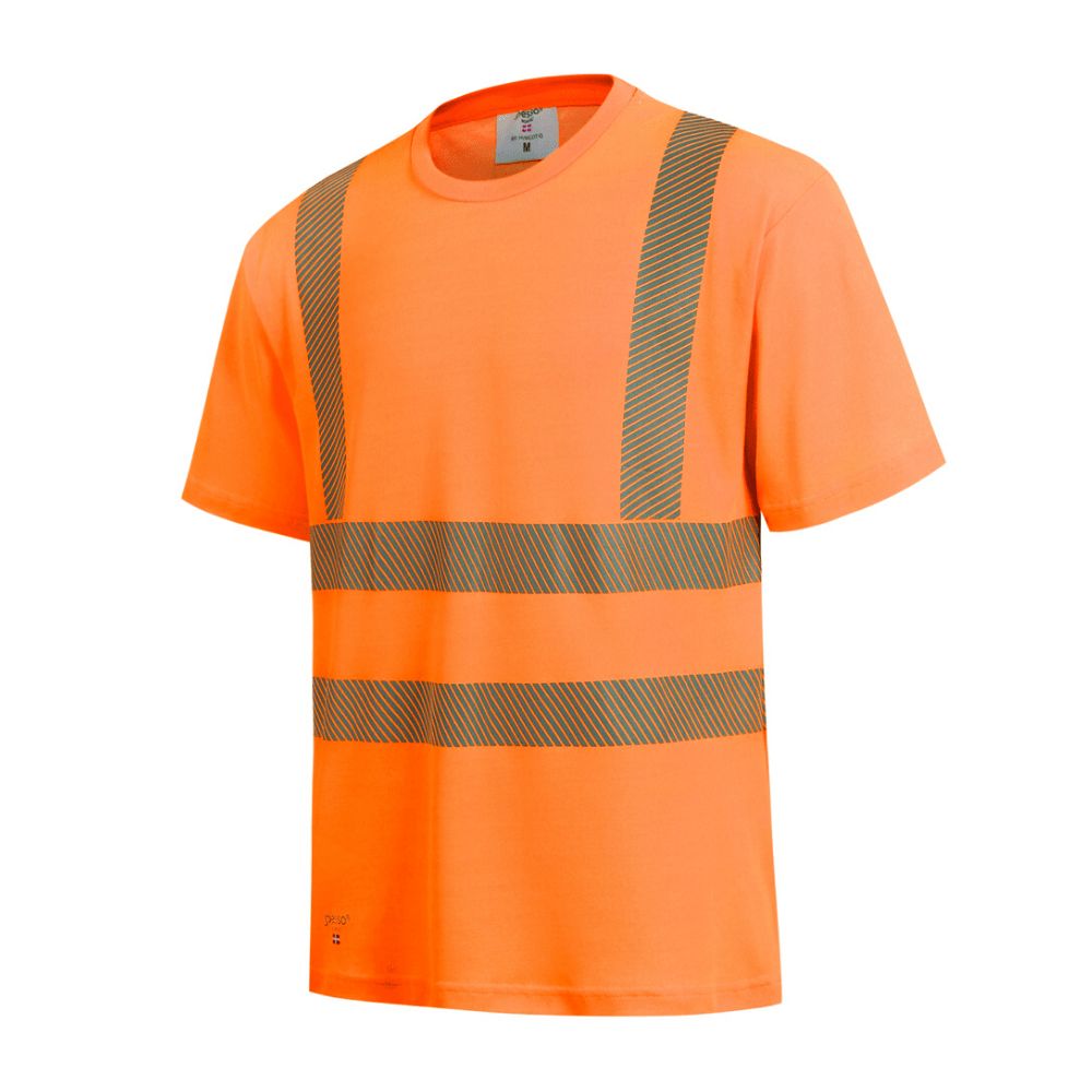 T-krekls Pesso HVMCOT HI-VIS, oranžs