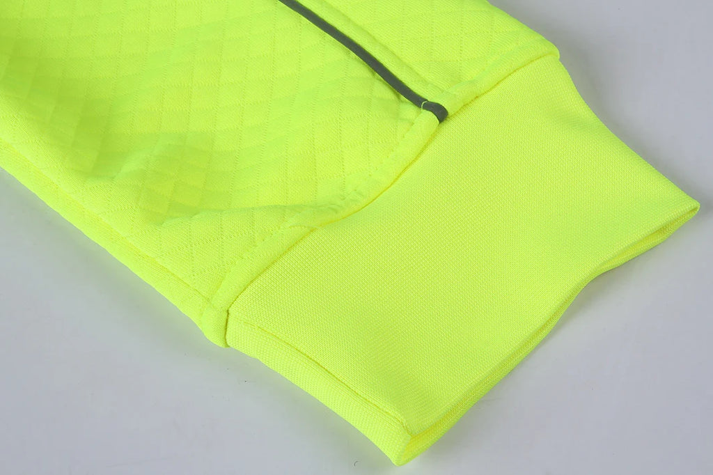 HIVIS adīta jaka ar kapuci FL05