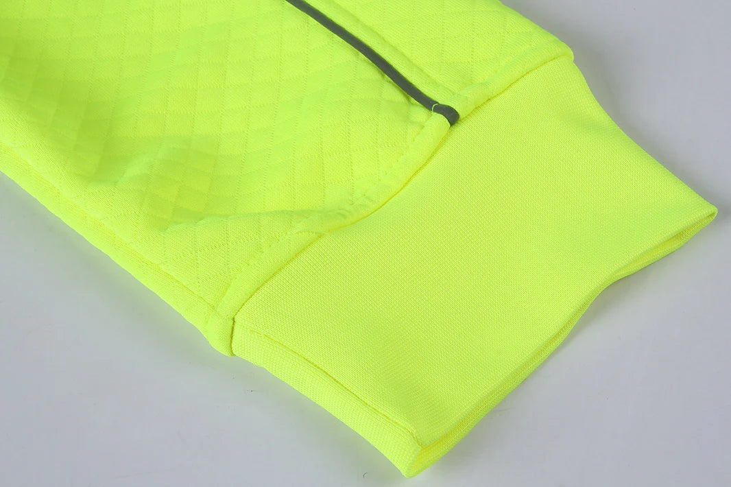 HIVIS adīta jaka ar kapuci FL05