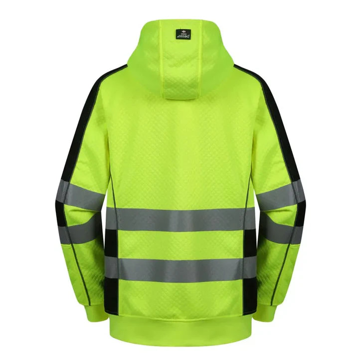 HIVIS adīta jaka ar kapuci FL05