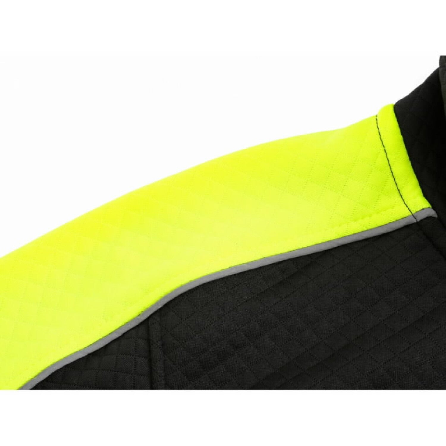 Hi-vis jaka FL06, melna/dzeltena