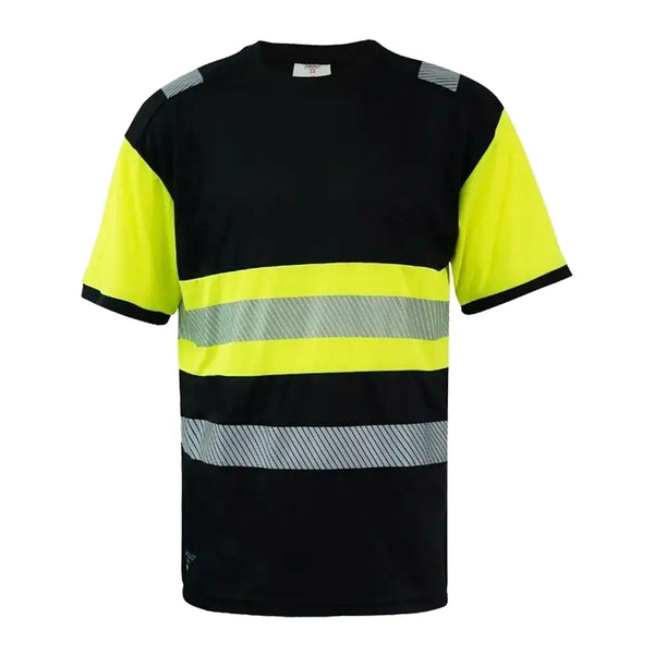 T-krekls Pesso HVM HI-VIS, melns-dzeltens