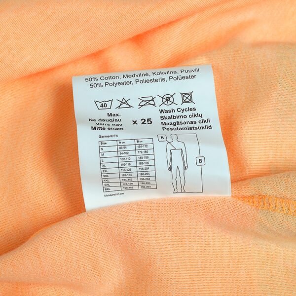 T-krekls Pesso HVMCOT HI-VIS, oranžs