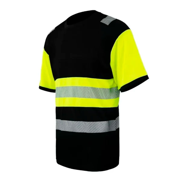 T-krekls Pesso HVM HI-VIS, melns-dzeltens
