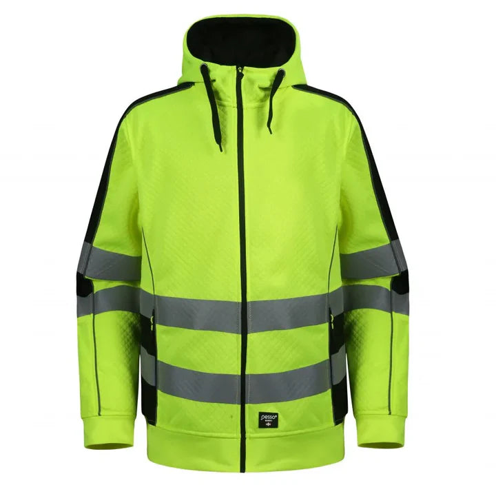 HIVIS adīta jaka ar kapuci FL05