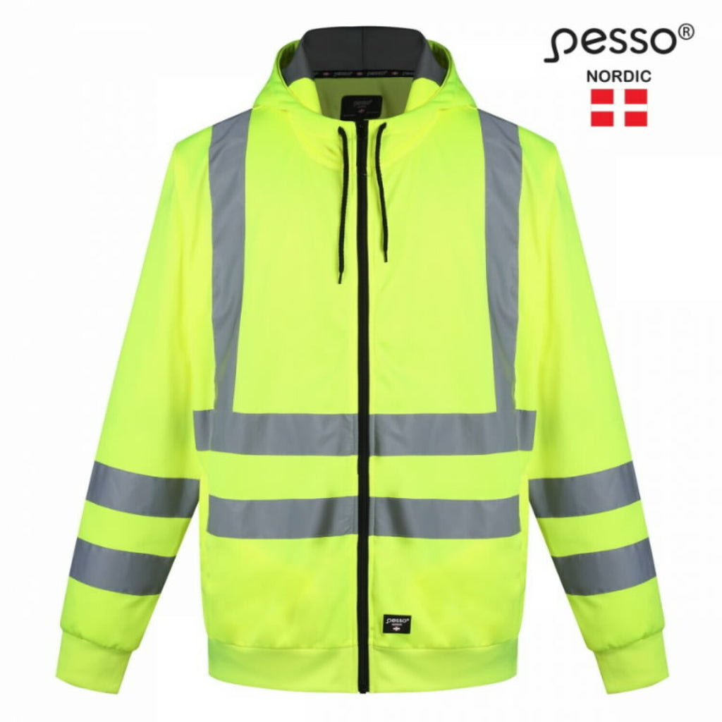 Hi-vis jaka ar kapuci FL03G