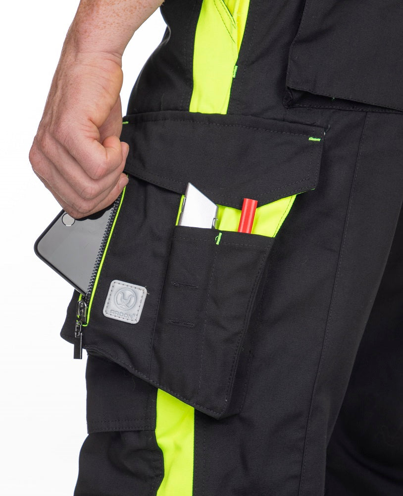 Klasiskas ARDON®NEON ziemas darba bikses, melnas H6471