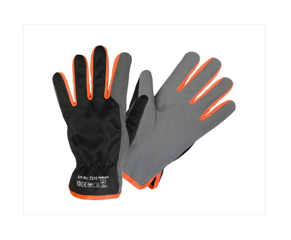 Darba cimdi no sintētiska materiāla