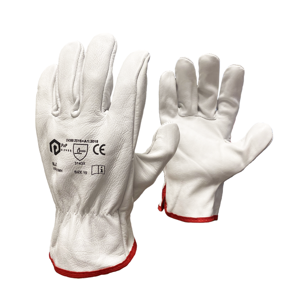 Silti mīksti ādas cimdi.