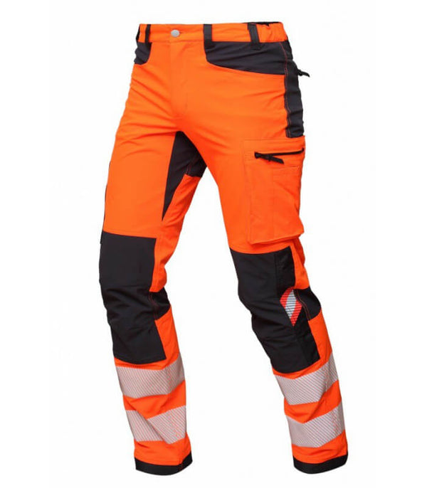 HI-VIS elastīgas darba bikses BoSafety Tension
