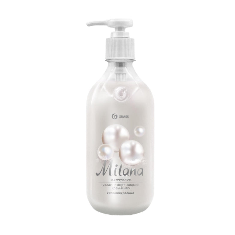 GRASS šķidrās krēmziepes "Milana pērļu" 1000 ml