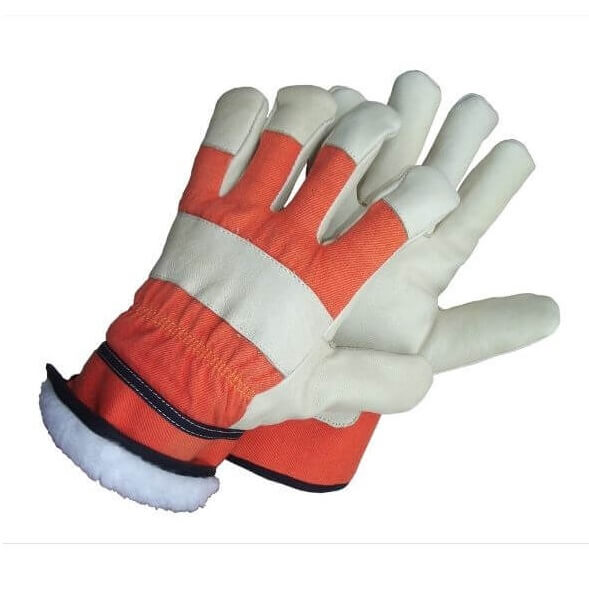 Silti vēršādas cimdi.