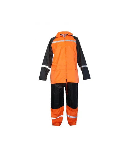 Lietus kostīms Baltic Canvas HI-VIS (jaka un bikses) ar PVC pārklājumu