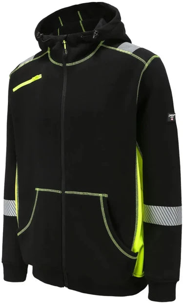 Adīta jaka ar kapuci