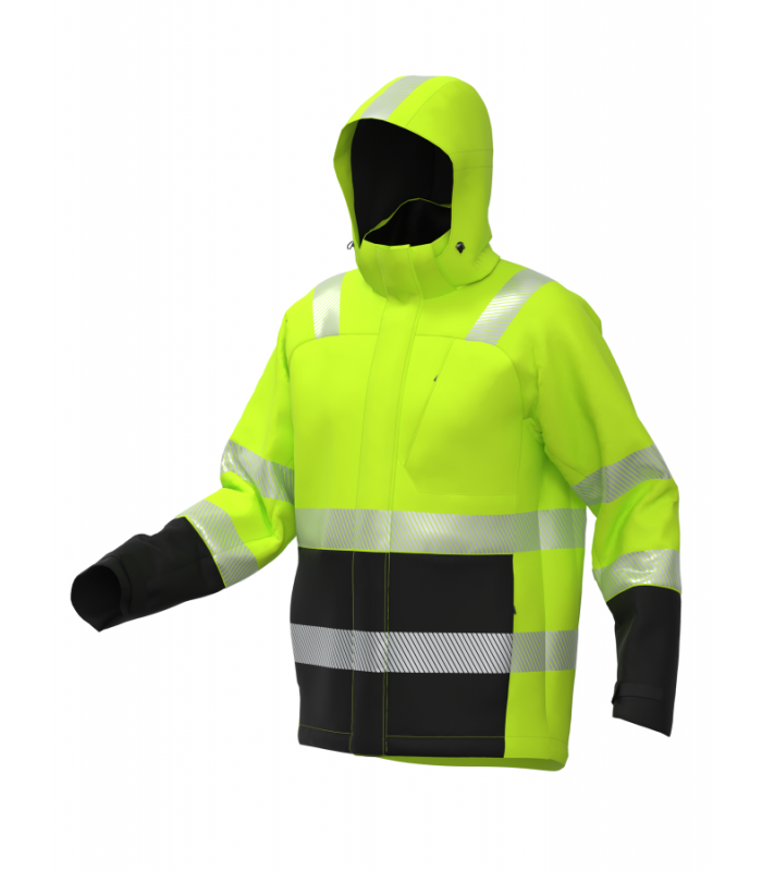 Ziemas jaka LIMA FIT Hi-Vis 3. klase