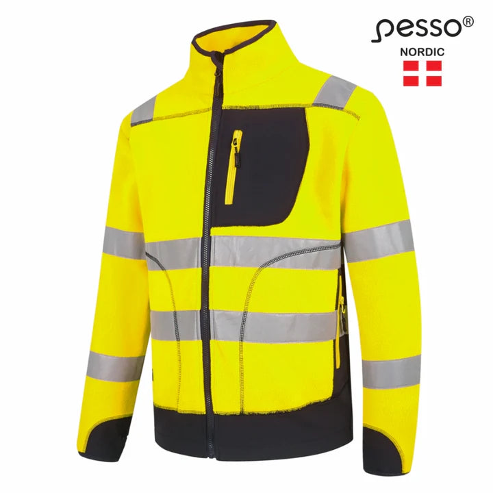 Flīsa jaka HI-VIS Fleece Pesso FL02
