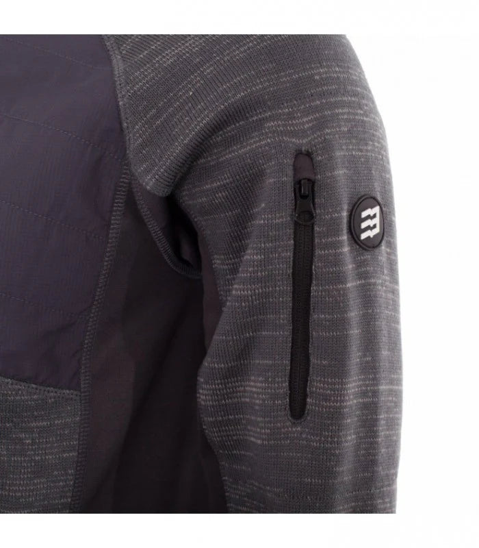 Silta adīta jaka HIBRID 320 ar Softshell elementiem