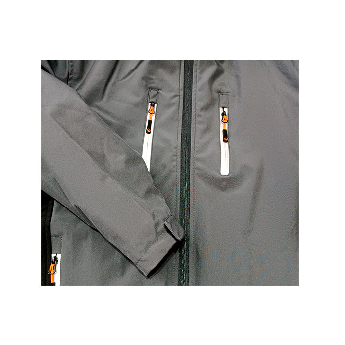 PRISMA SPORT ziemas softshell jaka - tumši pelēka