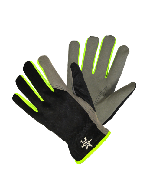 Silti cimdi ar mīkstu flīsa oderi.