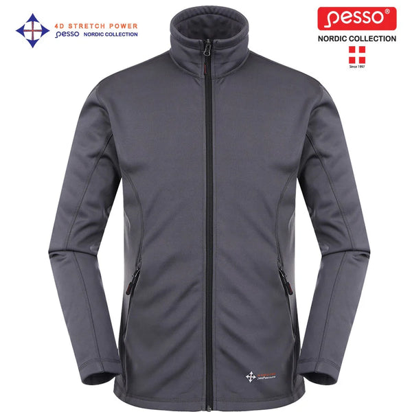 Softshel plāna jaka ar rāvējslēdzēju