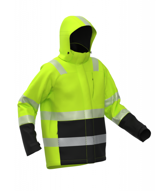Ziemas jaka LIMA FIT Hi-Vis 3. klase