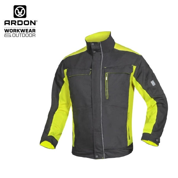 ARDON®NEON ziemas darba jaka, melna H6441
